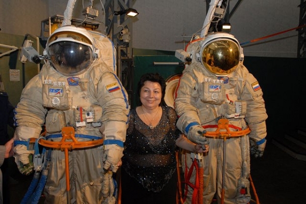 Ирина Гудым в Центре подготовки космонавтов. 2009 г.