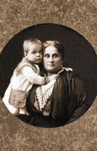 Эвридика Митрофановна Платонова-Цицильяно с внуком Леонидом Вышеславским 1915 г. Николаев